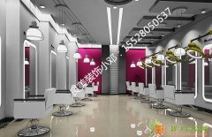 专业发廊装修设计/美发店装修注意事项/美发店装修设计