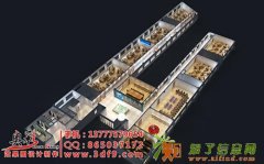 室内鸟瞰效果图制作，专业做效果图的兼职公司。