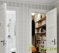 墙壁想要时尚摩登范儿？条纹壁纸撑出大气场！