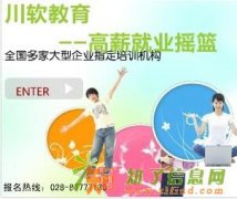 成都网店培训川软电商培训行业领跑者