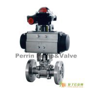 防爆气动球阀-安全可靠 不锈钢三片式气动球阀规格