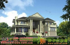 最新别墅外观效果图，杭州别墅效果图设计制作，农村别墅外观效果