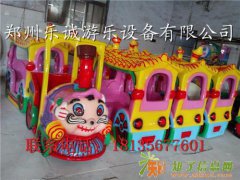潜江儿童轨道小火车游乐设备 游乐轨道小火车厂家直销 游乐园广