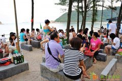 单车看海、海鲜中餐、西冲特色烧烤一日游