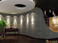 武汉司门口餐饮店铺装修设计，找速马装饰