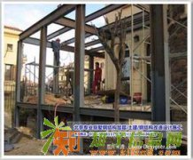 北京石景山钢结构阁楼现浇混凝土楼板夹层别墅扩建