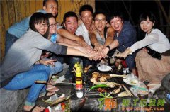 惠州大亚湾旅游海边BBQ烧烤海峡漂流度假村休闲一日游