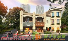 杭州建筑景观效果图，3D建筑效果图，杭州专业做建筑效果图