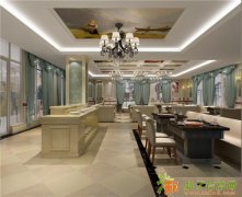 洪山区中式餐厅装修设计，找速马装饰