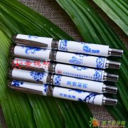 广告水笔 中性青花瓷笔 陶瓷签字笔，仿瓷笔