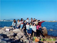 惠州大亚湾农家乐体验野炊海边单车夕阳进行时