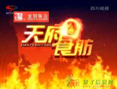 四川天府食舫栏目广告投播方式及价格介绍 1