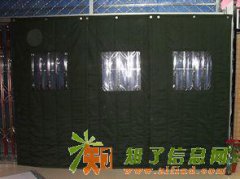 崇文门安装棉门帘 帆布门帘