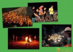 惠州大亚湾奔跑吧2015户外体验不一样的烧烤篝火狂欢夜