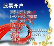 T+0股票开户