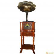 供应格莱美菲仿古工艺品多功能老式大喇叭留声机复古家居摆饰