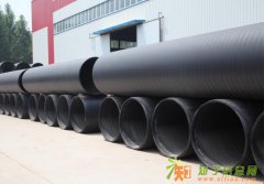 华通塑胶只生产高品质HDPE通用增强型网状结构壁管