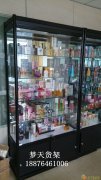 南安展示架美容院护肤产品展示架精品钛合金货架南安展柜陈列柜
