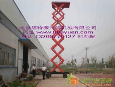 升降机液压升降平台导轨升降货梯移动蹬车桥