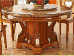 大理石餐桌 圆形餐台