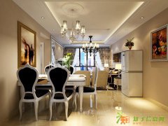 都市时空装修案例荣和摩客套内71平欧式风格