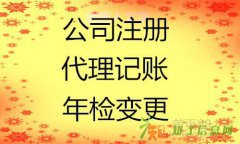 变更注册记账