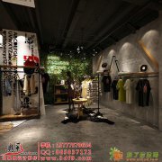 女装服装店装修设计图，女装店面效果图制作，杭州专卖店兼职设计