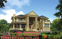 杭州做别墅外墙改造设计的设计师 别墅室内外设计公司 3D效果