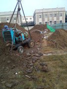 建筑工程打桩,别墅地基打桩,风力发电杆基础底座打桩