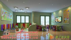 儿童幼儿院早教效果图设计制作，工装效果图设计制作，杭州效果图