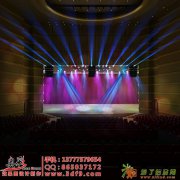演出舞台舞美演出灯光效果图设计制作，晚会舞台3d效果图设计