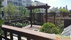 销售防腐木花架、廊架--青岛雅居庭院景观公司 诚信经营