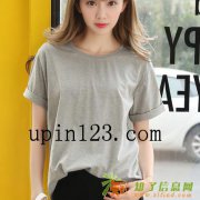 时尚T恤 灰色