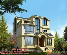 代做别墅自建房外墙效果图设计制作，杭州别墅外墙建筑效果图设计