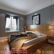 杭州简约现代装修风格效果图，杭州现代风格样板房效果图公司