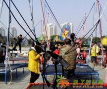 广西儿童蹦极床蹦蹦床加厚钢材跳网户外休闲跳床