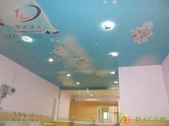 顶彩北京拉膜天花拉蓬天花 PVC天花吊顶与众不同