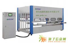 CNC木门喷漆机带双工位工作台