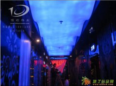 中国名膜 唯一的顶彩PVC软膜天花 透光膜