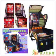 广西电子计分投币篮球机投篮机闯关竞技类游戏机