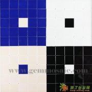 厂家供应各种规格颜色蓝锆宝石马赛克，可来样加工