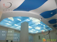 顶彩软膜天花 创时尚新高，哈尔滨柔性拉膜天花 透光喷绘膜灯箱
