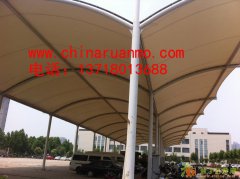 北京室外膜车棚膜景观膜夺目之亮点唯有顶彩软膜