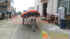 4-6人RIB玻璃钢钓鱼专用橡皮艇