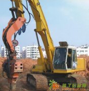 供应茂名神钢SK230挖掘机优质打桩臂