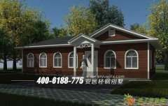 河北安居为您解读钢结构的快速发展带动轻钢别墅新模式