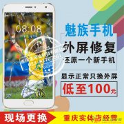 魅族mx5/魅蓝/note等全系列爆屏维修