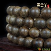 【9分沉珍藏版】288克柬埔寨沉香手串 保真天然高棉菩萨佛