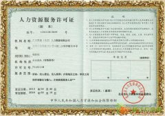 专业办理人力资源服务许可证
