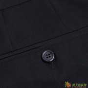 男士西裤商务时尚正装新款韩版修身黑色细竖纹西裤